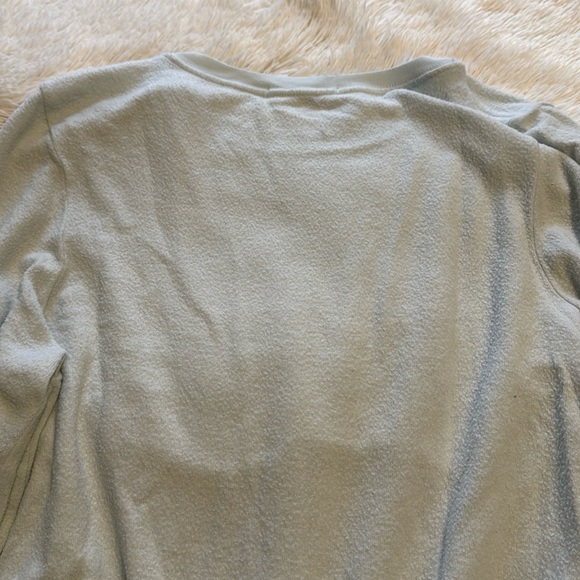 Wildfox blue “Sorry for what I said when it was winter” sweatshirt top M - Picture 7 of 9